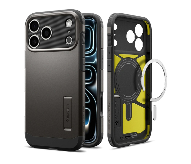 Spigen Tough Armor T MagSafe do iPhone 18 Pro/17 Pro (gunmetal) - 1586396 - zdjęcie